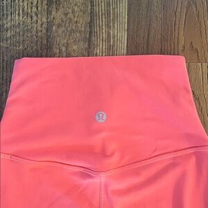 lululemon align Women's high waist 25”pale raspberry